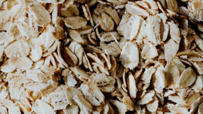 up close shot of oats